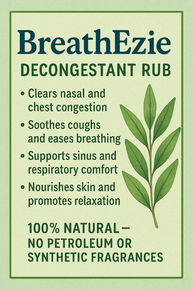 BreatheEzie Decongestant Rub