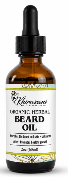 Organic Herbal Beard Oil – Soften, Nourish & Promote Growth | Khirazani Essentials