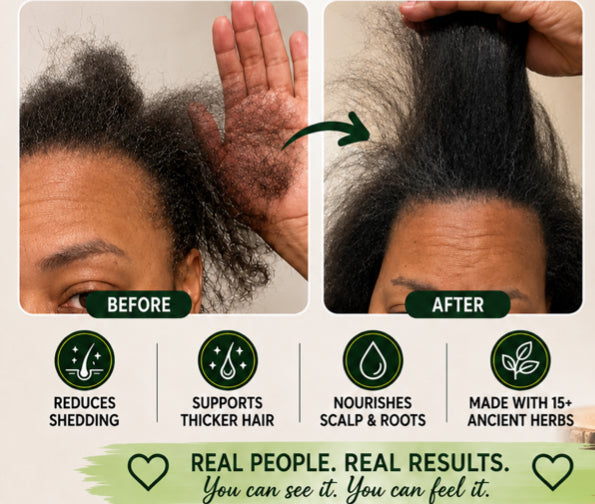 Organic Herbal Hair Oil – Regrow, Strengthen & Nourish | Khirazani Essentials