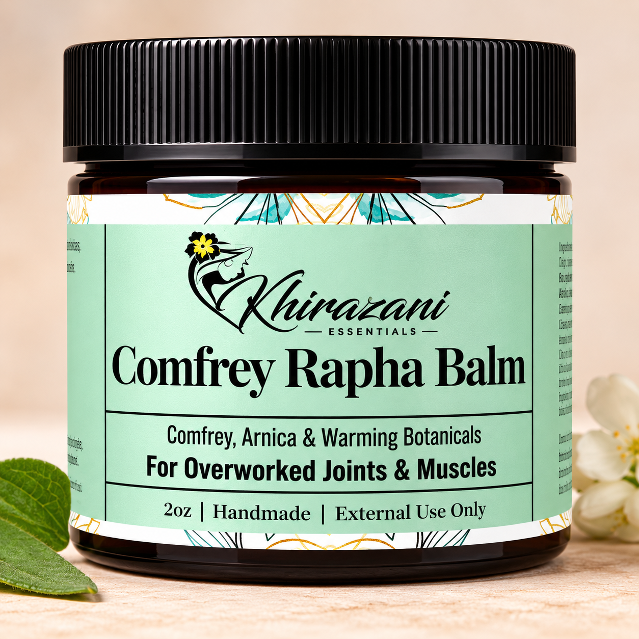 Comfrey Rapha Balm –Herbal Relief Balm for Joints, Muscles & Mobility